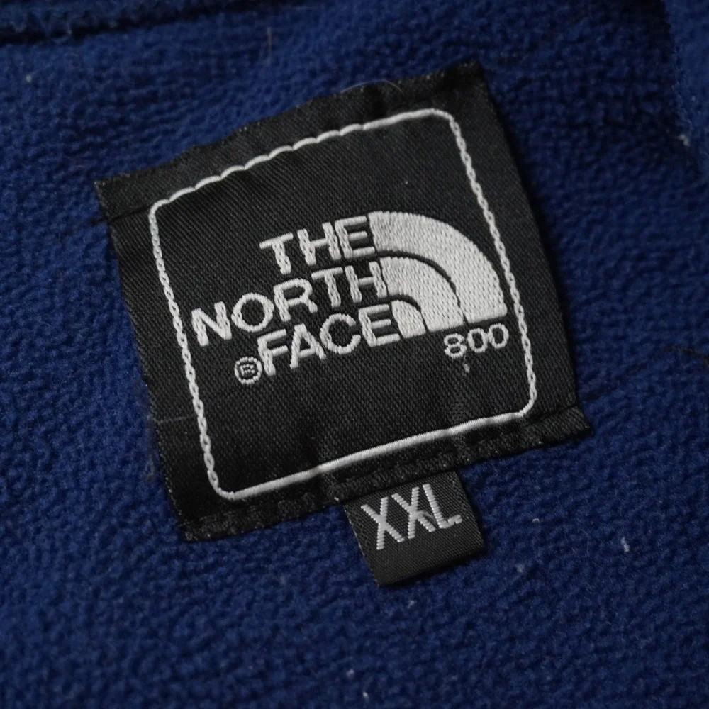 The North Face Denali Fleece Jacket XXL Mens Blue Black Full Zip 800